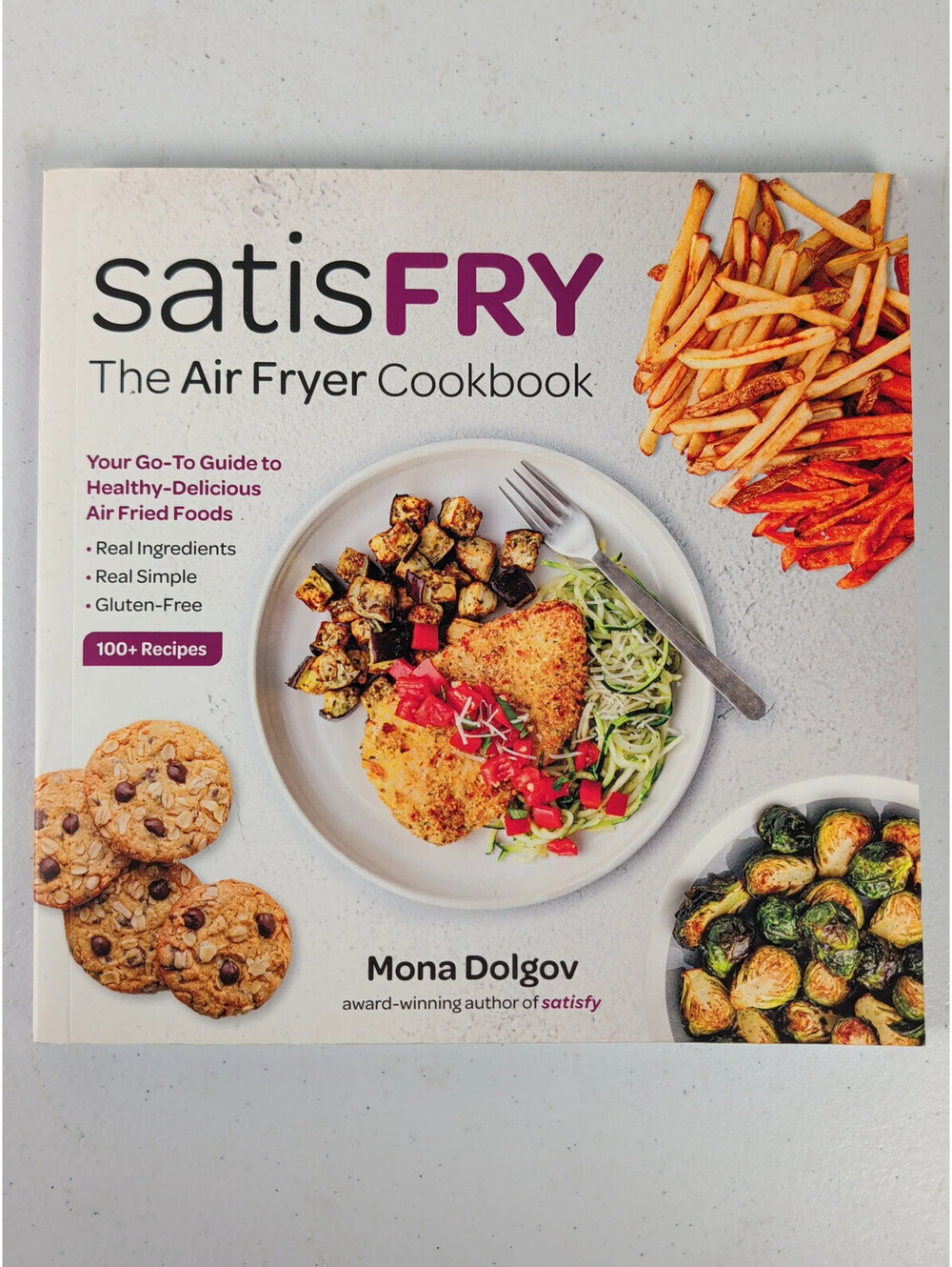 satisfry The Air Fryer Cookbook Paperback Mona Dolgov